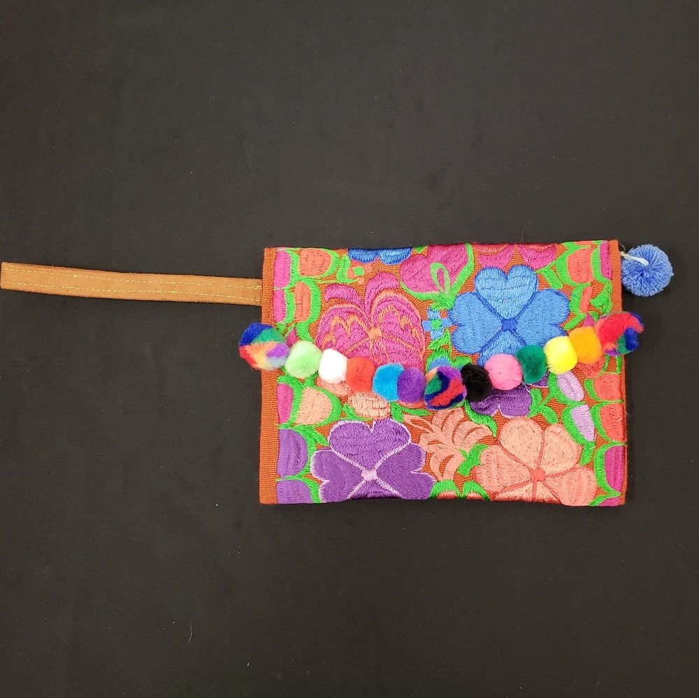 Handmade Embroidered clutch